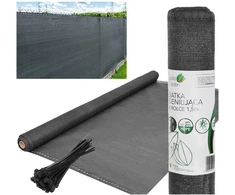 Saska Garden tamsiai pilkas sodo šešėlinis tinklas 110 g/m2