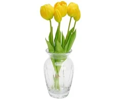 Saska Garden Geltonų tulpių puokštė 39 cm