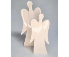 Saska Garden Figurėlė Angelas 7X2,5X14,5 CM