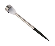 Sodo žibintas Saska Garden Inox, 1 LED RGB, 36,5 cm
