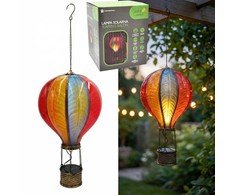 Saska Garden Saulės energija varomas balioninis šviestuvas 30 LED 20x56cm