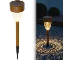 Saska Garden SAULĖS ENERGIJA VEIKIANTIS ŠVIESTUVAS MEDŽIO IMITACIJA 7x39CM 1077475