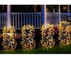 Saska Garden SAULĖS ENERGIJOS LEMPA MEDELIS FEJERVERKAS 72CM 120 LED 1067452