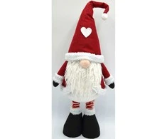 Saska Garden Kalėdinis gnomas su teleskopinėmis kojomis