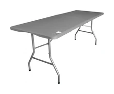 Saska Garden Sulankomas stalas 180x70 cm 100 kg pilkas