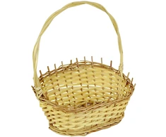 SASKA GIFT AND DECOR DOVANŲ KREPŠYS 44x19x46CM NATŪRALUS