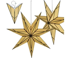 SASKA GIFT AND DECOR popierinė žvaigždė dekoracija 50 cm