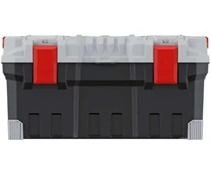 Prosperpla Darbo įrankių dėžė KISTENBERG Titan Plus, 55,4 x 28,6 x 27,6 cm, pilka/juoda sp.