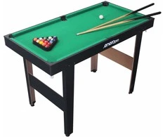 Enero Pro stalas biliardui juodas 121x61x79 cm