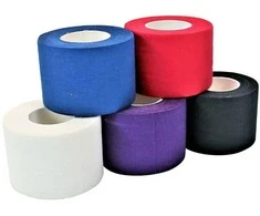 Kineziologinis sportinis teipas Dunlop, balta