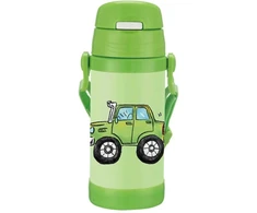 Maestro termo puodelis vaikams su šiaudeliu 350 ml automobiliui MAESTRO MR-1640-35-B