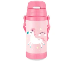 Maestro Termo puodelis vaikams su šiaudeliu 350 ml vienaragis (MR-1640-35-C)