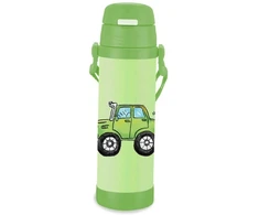 Maestro Termo puodelis vaikams su šiaudeliu 500 ml automobilis (MR-1640-50-B)