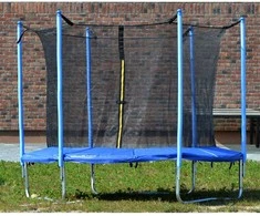 Enero Trampolina su vidiniu tinklu 244 cm, 3 kojos