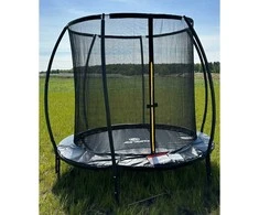 Enero Trampolina su tinklu viduje 244 cm