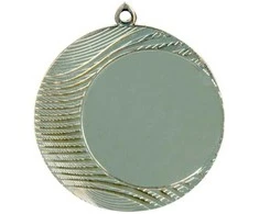Tryumf Bendras sidabro medalis su vieta emblemai 50 mm - plieno medalis