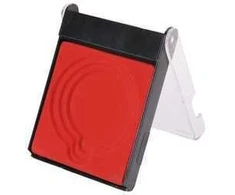 Tryumf Plastikinis dėklas medaliui 70mm 116x84x18mm raudonas A005B BK/R