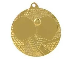 MEDAL Auksinė TENIS STOŁOWY STALOWY TRYUMF