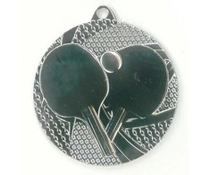 Tryumf Medal sidabrinė- tenis stalo - medal plieno