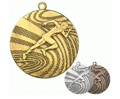 Tryumf Medal auksinė - biegi - medal plieno
