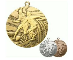 Tryumf Medal auksinė- piłka nożna - medal plieno