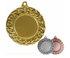 Tryumf Medal auksinė su miejscem na emblemat 25 mm - medal plieno
