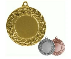 Tryumf Medal auksinė su miejscem na emblemat 25 mm - medal plieno