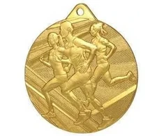 Tryumf MEDAL Auksinė BIEGI 50mm