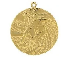 Tryumf Medal auksinė- piłka nożna - medal plieno