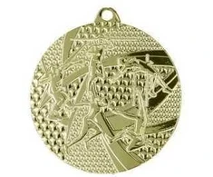 Tryumf Medal auksinė Lekkaatletyka- medal plieno