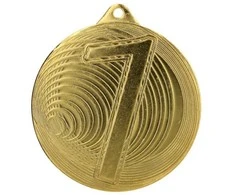Tryumf Medal auksinė siatkówka Medal plieno MMC3073/G