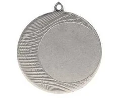 Tryumf Bendras sidabro medalis su vieta emblemai 50 mm - plieno medalis