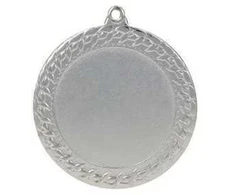 Tryumf Bendras sidabro medalis su vieta emblemai 50 mm - plieno medalis