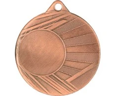 Tryumf MEDALIS SU VIETA UŽ PLOKŠTĮ BRONZOS SKERSMENS 50mm