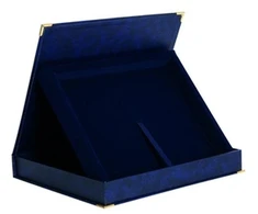 Tryumf Mėlynas horizontalus plastikinis dėklas - skirtas 250x200 lentai