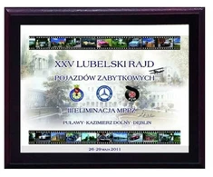 Tryumf Plastikinis diplomas su spalvotu touch laminatu