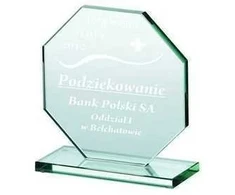 Tryumf Graviruotas stiklo trofėjus