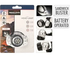 Turistinė galvos lempa 7 LED Redcliffs