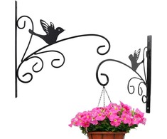 METALINIS AUGALŲ LAIKIKLIS Juodas 28X28CM KINZO – MIX 304861