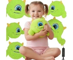 XQMAX žalia kamuolys emoji su rankenomis 23 cm