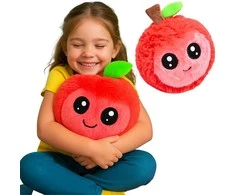 XQMAX minkštas raudonas vaisių kamuolys emoji 23cm