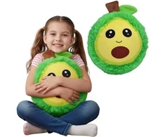XQMAX emoji žalias kamuolys 23 cm vaisius