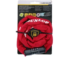 Dunlop Dviračio spyna su 120 cm koduojamu grandiniu