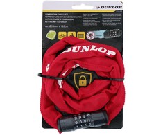Dunlop Dviračio spyna su 120 cm koduojamu grandiniu