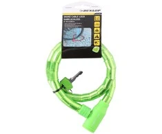 Dunlop žalvarinis dviračio užraktas žalios spalvos 80cm