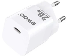Bwoo 20 W mini sieninis įkroviklis CDA155 USB-C