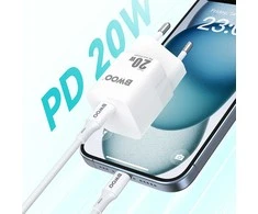 Bwoo 20 W mini sieninis įkroviklis CDA155 USB-C