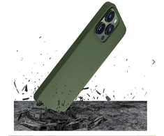 Dėklas 3Mk apsauga 3mk Hardy silikoninis MagCase iPhone 15 Plus - žalias