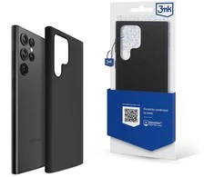 3MK Silicone Dėklas Samsung Galaxy S24 Ultra S928 juodos spalvos