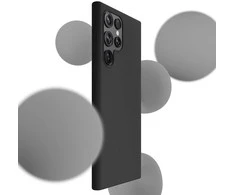 3mk silikoninis Samsung Galaxy S24 Ultra - dėklas telefonui juodos spalvos
